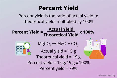 How To Compute Percent Yield