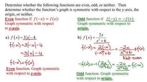 How To Determine Odd Or Even Symmetry Best Sale Www Katutekno Com How To Determine Odd Or Even Symmetry Best Sale Www Katutekno Com