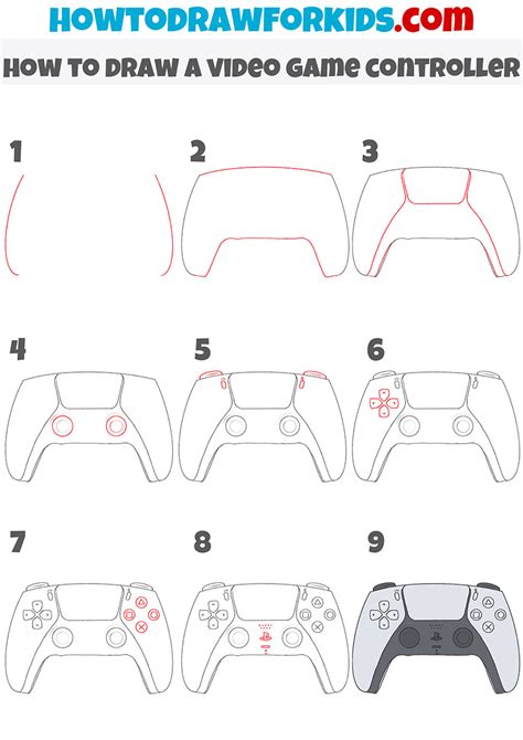 How To Draw A Game Controller Step By Step At Brian Margeret Blog How To Draw A Game Controller Step By Step At Brian Margeret Blog