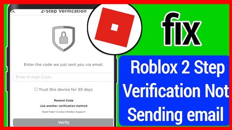 How To Fix Roblox 2 Step Verification Not Sending Email 2023 Way How To Fix Roblox 2 Step Verification Not Sending Email 2023 Way