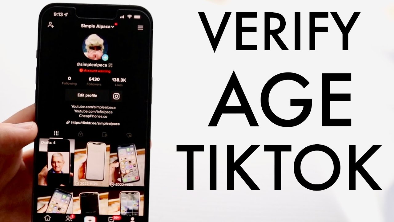 How To Verify Your Age On Tiktok Full Guide 2023 Youtube How To Verify Your Age On Tiktok Full Guide 2023 Youtube