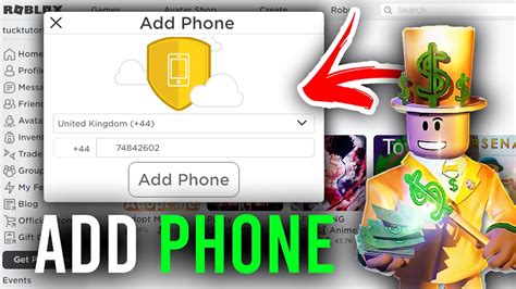 How To Verify Your Phone Number On Roblox Add Phone Number In Roblox How To Verify Your Phone Number On Roblox Add Phone Number In Roblox