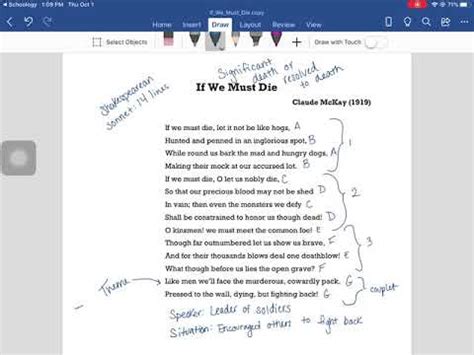 If We Must Die Poem Analysis Youtube If We Must Die Poem Analysis Youtube