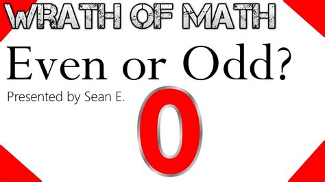 Is 0 Considered An Even Number