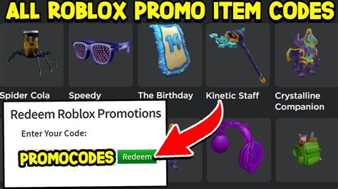 Roblox Item Codes List