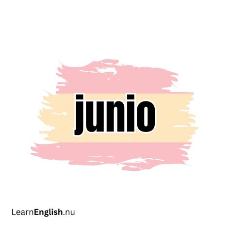 June In Spanish