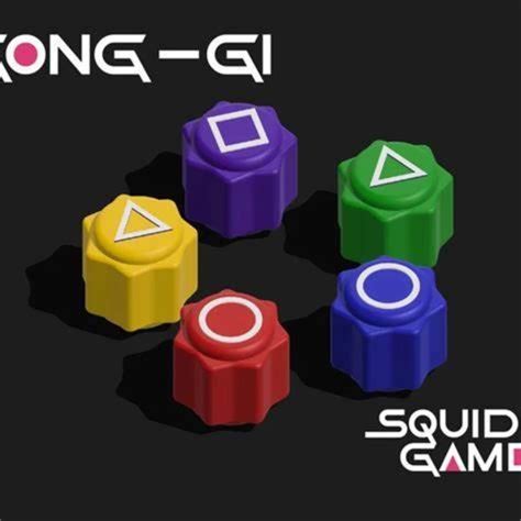 Korean Traditional Gonggi Jack Stones 5 Pcs Squids Pattern Set For Korean Traditional Gonggi Jack Stones 5 Pcs Squids Pattern Set For