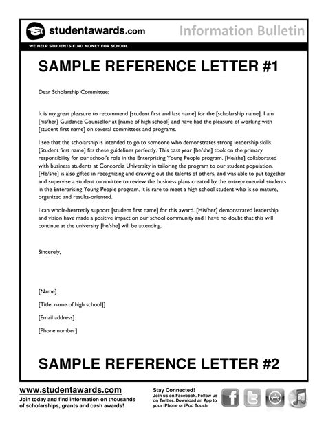 Letter Of Recommendation Example