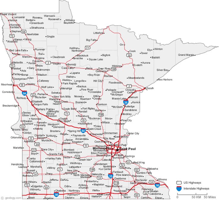 Map Of Minnesota Cities Minnesota Road Map Map Of Minnesota Cities Minnesota Road Map