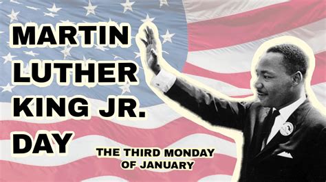 Martin Luther King Day 2025 Federal Holiday Jakob H Jakobsen Martin Luther King Day 2025 Federal Holiday Jakob H Jakobsen