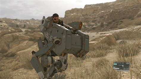 Metal Gear Solid 5 New Screenshot Shows Snake On A Mecha Showcases Metal Gear Solid 5 New Screenshot Shows Snake On A Mecha Showcases
