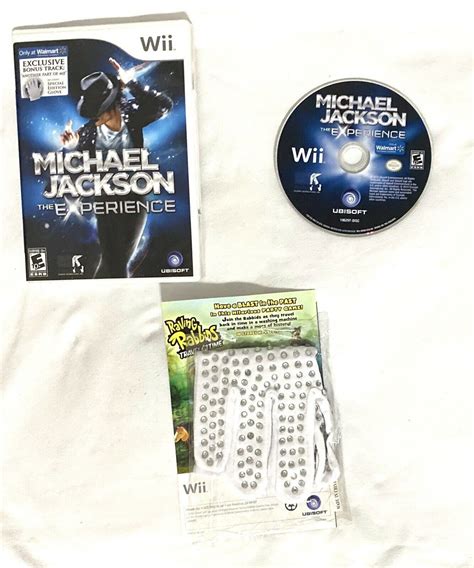 Michael Jackson The Experience Nintendo Wii Game Glove New Factory Michael Jackson The Experience Nintendo Wii Game Glove New Factory