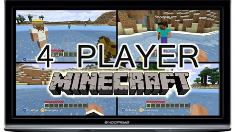 Minecraft Xbox 360 4 Player Split Screen Xbla Preview Youtube Minecraft Xbox 360 4 Player Split Screen Xbla Preview Youtube