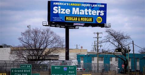 Morgan Morgan S Size Matters Billboards Flood Michigan Crain S Morgan Morgan S Size Matters Billboards Flood Michigan Crain S