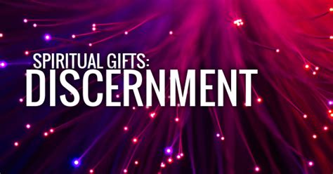 Morning Musings The Gift Of Discernment Of Spirits Morning Musings The Gift Of Discernment Of Spirits