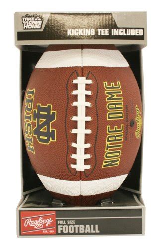 Ncaa Notre Dame Game Time Full Size Football Amazon Price Tracker Ncaa Notre Dame Game Time Full Size Football Amazon Price Tracker