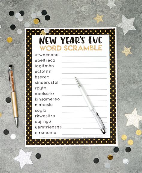 New Year S Eve Party Games Activities Happiness Is Homemade New Year S Eve Party Games Activities Happiness Is Homemade