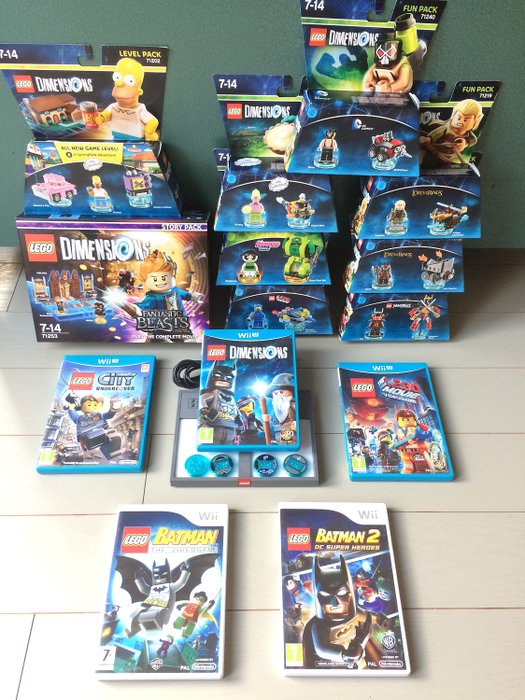 Nintendo Wii U 5 Lego Games Dimensions City Movie Catawiki Nintendo Wii U 5 Lego Games Dimensions City Movie Catawiki