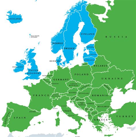 North West Of Europe