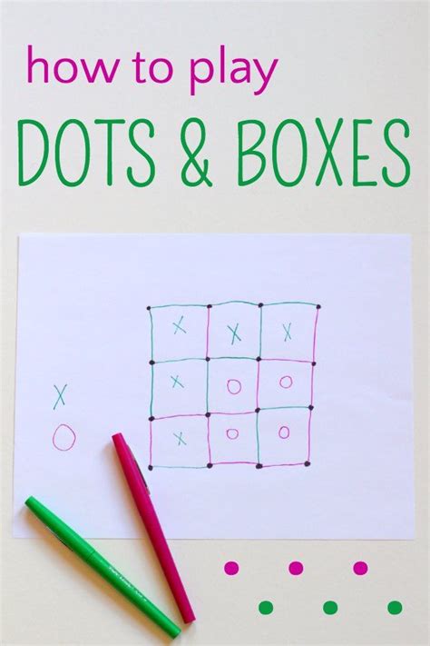 On The Go Boredom Buster Game Dots And Boxes Dots And Boxes Paper On The Go Boredom Buster Game Dots And Boxes Dots And Boxes Paper