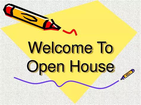 Open House Presentation Ppt Open House Presentation Ppt