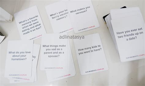 Our Moments Card Game For Couples Adlinatasya Our Moments Card Game For Couples Adlinatasya