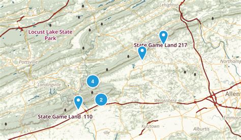 Pennsylvania State Game Lands 106 Trails Pennsylvania State Game Lands 106 Trails