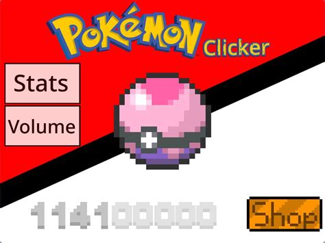 Pokemon Clicker Pokemon Clicker