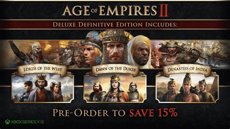 Pre Order Age Of Empires Ii Definitive Edition For Xbox Now Age Of Pre Order Age Of Empires Ii Definitive Edition For Xbox Now Age Of