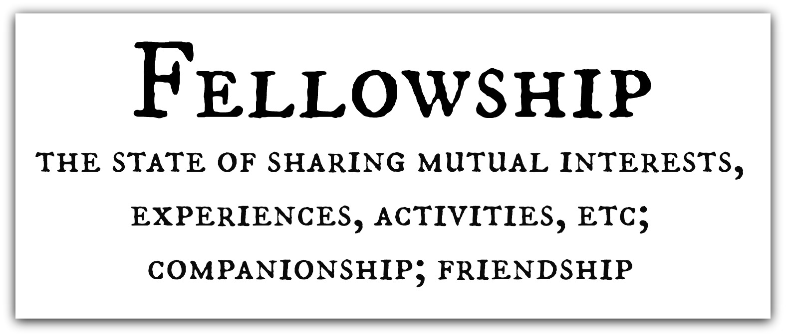 Pursuing Encouragement Through Fellowship Struggle To Victory Pursuing Encouragement Through Fellowship Struggle To Victory