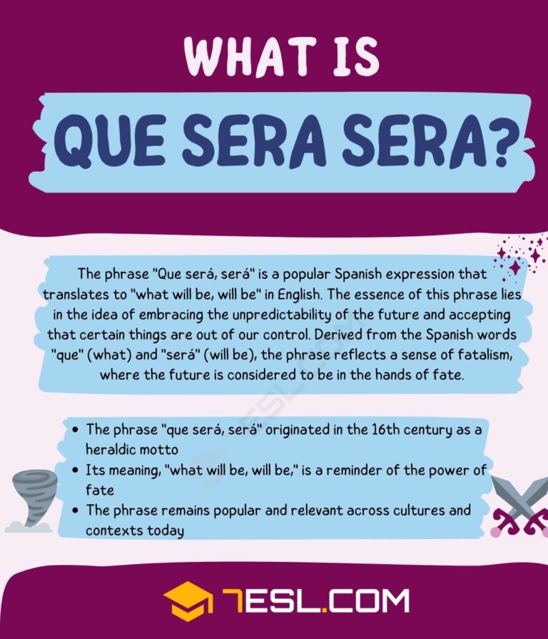 Que Sera Sera Meaning Opecgenuine Que Sera Sera Meaning Opecgenuine