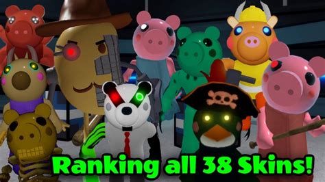 Ranking All 38 Piggy Skins Book 1 Youtube Ranking All 38 Piggy Skins Book 1 Youtube