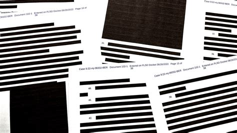 Redacted Information Guide