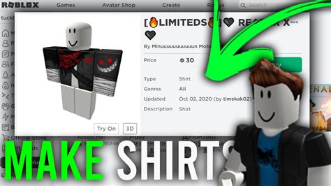 Create Roblox Shirt