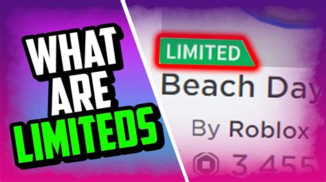 Roblox Limited Items