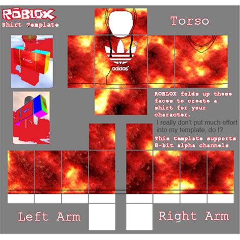 Roblox Tshirt Template Design