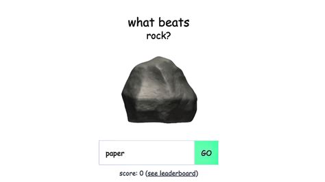 Rock Beats Paper Game Rules Rock Beats Paper Game Rules