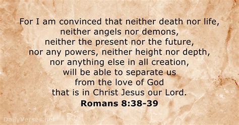 Romans 8 38 And 39