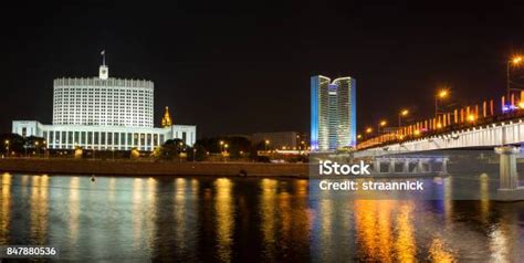 Russian White House In Moscow At Night Colorful Illumination And Reflections In The River Stock Photo Download Image Now Istock Russian White House In Moscow At Night Colorful Illumination And Reflections In The River Stock Photo Download Image Now Istock