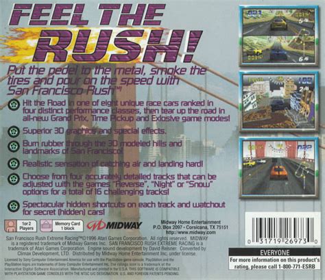 San Francisco Rush Used Ps1 Games For Sale Retro Game Store San Francisco Rush Used Ps1 Games For Sale Retro Game Store