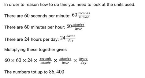Seconds In A Day Seconds In A Day