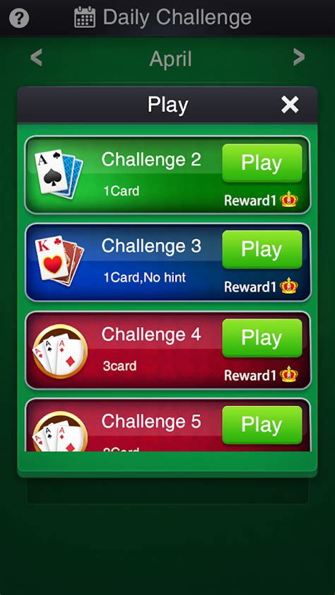 Solitaire Daily Challenges Android Apps On Google Play Solitaire Daily Challenges Android Apps On Google Play