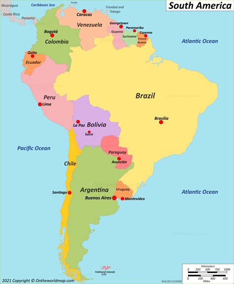 South America Capitals