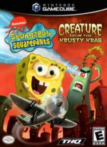 Spongebob Squarepants Creature From Krusty Krab Gamecube Game Spongebob Squarepants Creature From Krusty Krab Gamecube Game
