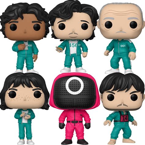 Squid Game Funko Pop Figures Released