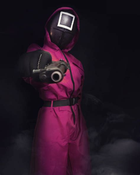 Squid Game Pink Soldier By Profseveriasnape On Deviantart Squid Game Pink Soldier By Profseveriasnape On Deviantart