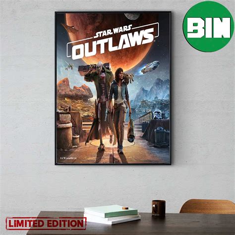 Star Wars Outlaws Ubisoft Game Home Decor Poster Canvas Binteez Star Wars Outlaws Ubisoft Game Home Decor Poster Canvas Binteez