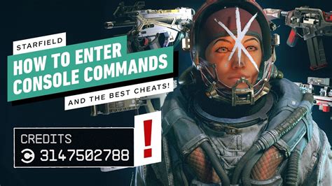 Starfield Cheats How To Enter Console And Best Codes Youtube Starfield Cheats How To Enter Console And Best Codes Youtube