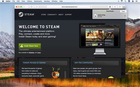 Steam for Mac Download Now