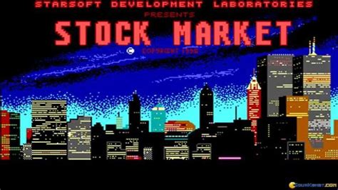 Stock Market The Game Gameplay Pc Game 1987 Youtube Stock Market The Game Gameplay Pc Game 1987 Youtube